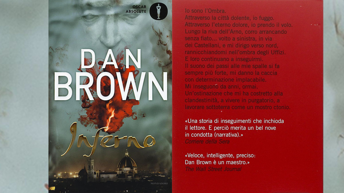 Catrovacer, cit. Inferno di Dan Brown, Robert Langdon - Sulla Divina Commedia di Dante