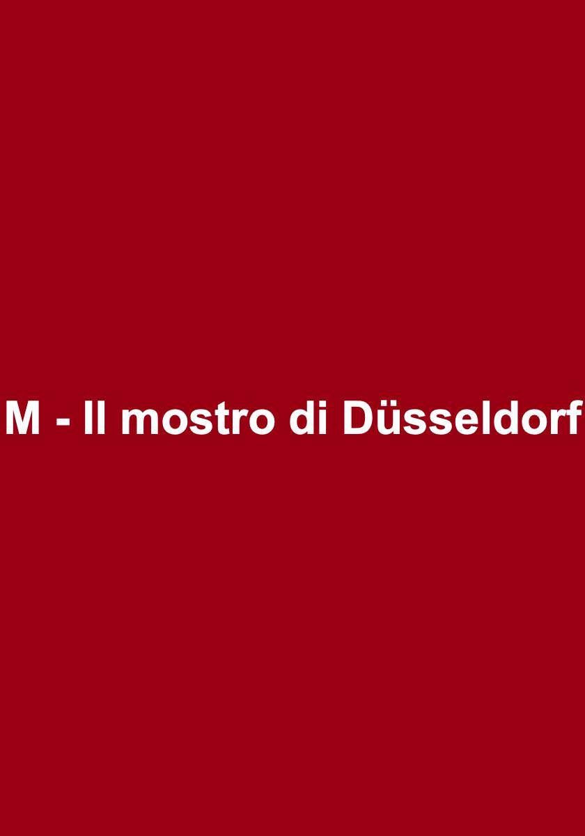 Indice titoli film: lettera M