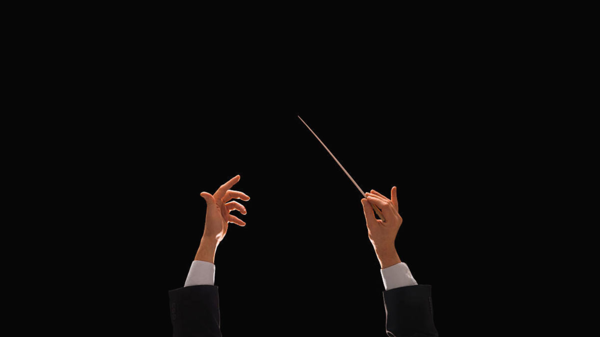 mani direttore orchestra