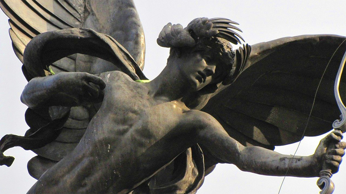 statua del dio Eros